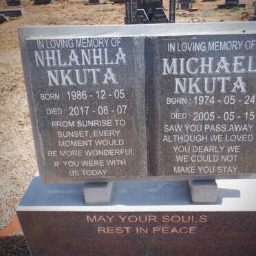 NKUTHA Nhlanhla 1986-2017 :: NKUTHA Michael 1974-2005