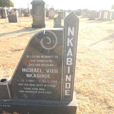 NKABINDE Michael Vusi 1963-2000
