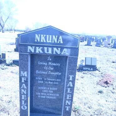 NKUNA Mfanelo Talent 2001-2002