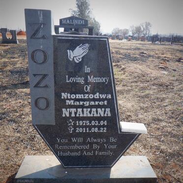 NTAKANA Ntomzodwa Margaret 1975-2011