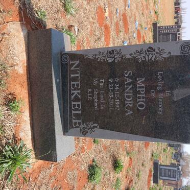 NTEKELE Mpho Sandra 1997-2011