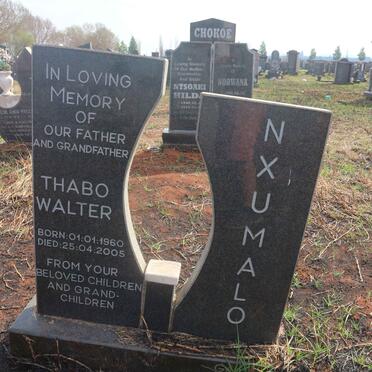 NXUMALO Thabo Walter 1960-2005 
