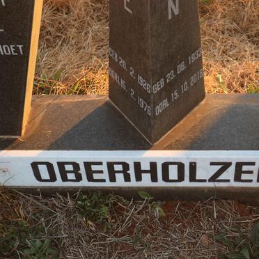 OBERHOLZER Steve 1926-1976 &amp; ?drien 1933-2016