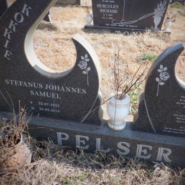 PELSER Stefanus Johannes Samuel 1933-2014