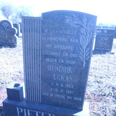 PIETERSE Hendrik Lukas 1953-1987
