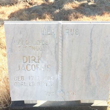 PIENAAR Dirk Jacobus 1903-1978