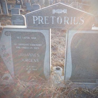 PRETORIUS Johannes Jurgens 1932-1997
