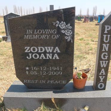PUNGWAYO Zodwa Joana 1941-2009