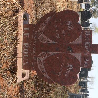 ROUX Bill, le 1932-1993 &amp; Dina 1934-