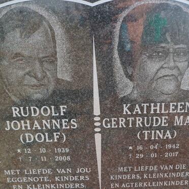 SCHEEPERS Rudolf Johannes 1939-2008 &amp; Kahleen Gertrude Mary 1942-2017