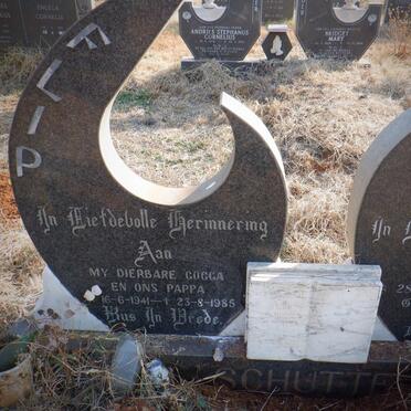 SCHUTTE Flip 1941-1985 &amp; Kay 1946-