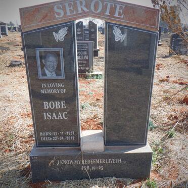SEROTE Bobe Isaac 1937-2012