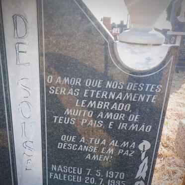 SOUSA Domingos Fernandes, de 1970-1995