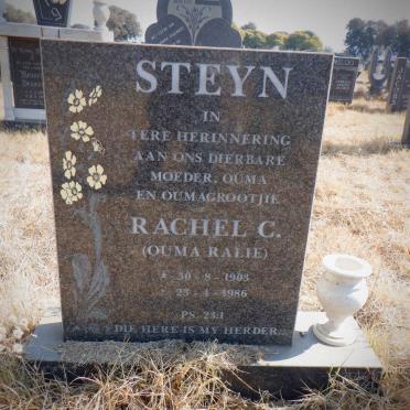 STEYN Rachel C. 1903-1986