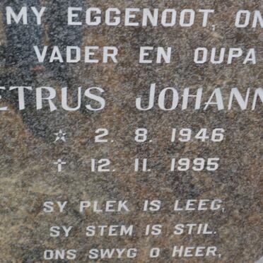 STEVENS Petrus Johannes 1946-1995
