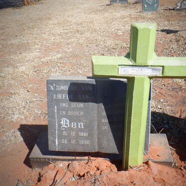 SWART Ben 1961-1992 :: SWART Deon 1962-2019