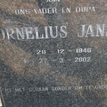 THERON Cornelius Janse 1946-2002 &amp; Linda 1956-1999