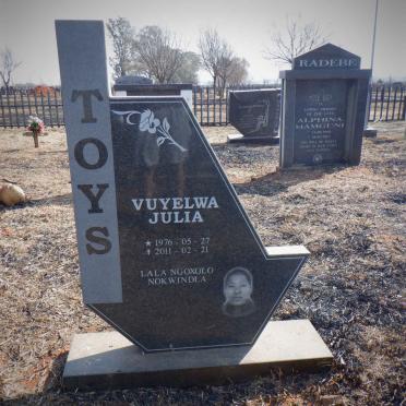 TOYS Vuyelwa Julia 1976-2011