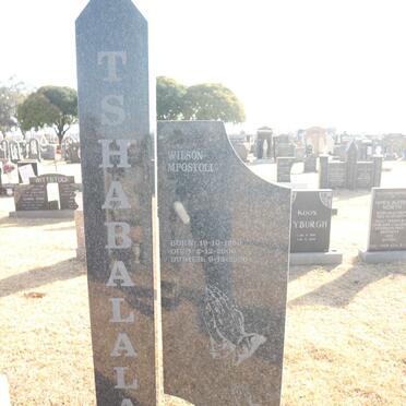 TSHABALALA Wilson Mpostoli 1950-2000