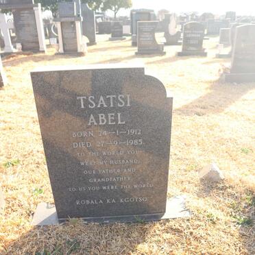 TSATSI Abel 1912-1985