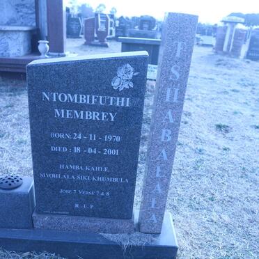 TSHABALALA Ntombifuthi Membrey 1970-2001