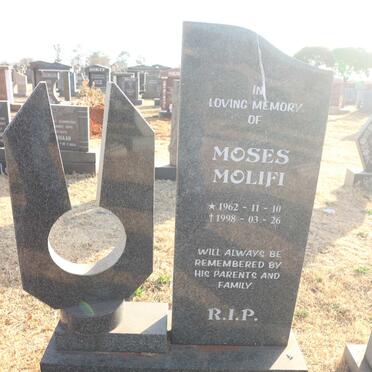 TSOLO Moses Molifi 1962-1998