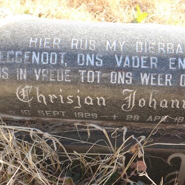 VISSER Chrisjan Johannes 1929-1978 &amp; Aletta Maria 1927-2018 :: VISSER Jasper 1952-2000