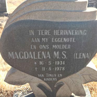 VILJOEN Magdalena M.S. 1934-1978