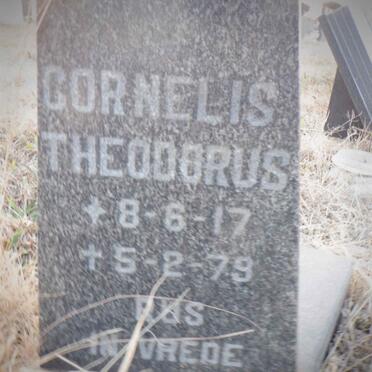 VOLSCHENK Cornelis Theodorus 1917-1979 &amp; Magaritha Hester 1926-1996