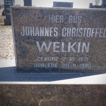 WELKIN Johannes Christoffel 1931-1990