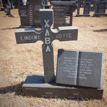 XABA Lindiwe Joyce 1978-2000