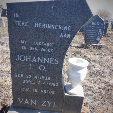 ZYL Johannes L.O., van 1936-1983