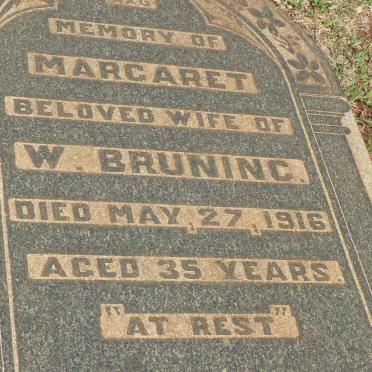 BRUNING Margaret -1916