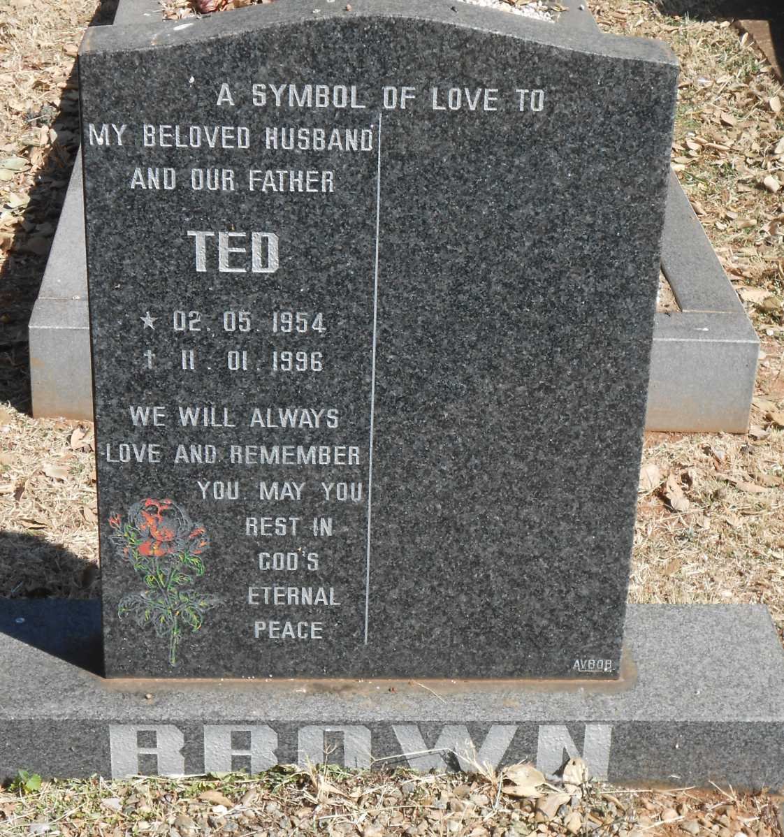 BROWN Ted 1954-1996