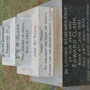 CLARK Edward 1882-1945 :: CLARK Evelyn Gertrude -1915