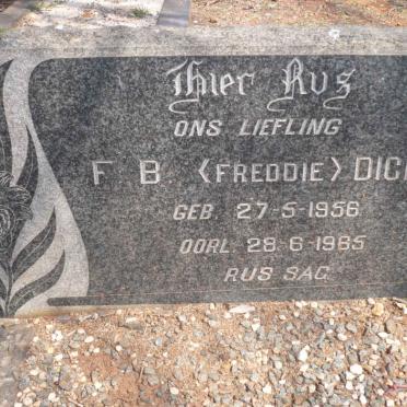 DICKS F.B. 1956-1965