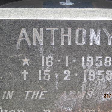 EBERSEY Anthony 1958-1958