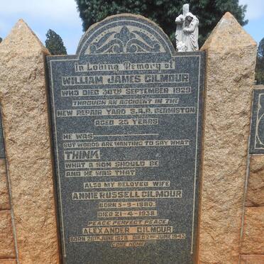 GILMOUR Alexander 1878-1943 &amp; Annie Russell 1880-1938 :: GILMOUR William James -1929