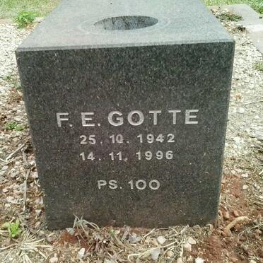 GOTTE F.E. 1942-1996
