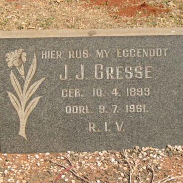 GRESSE J.J. 1893-1961