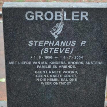 GROBLER Stephanus P. 1956-2004