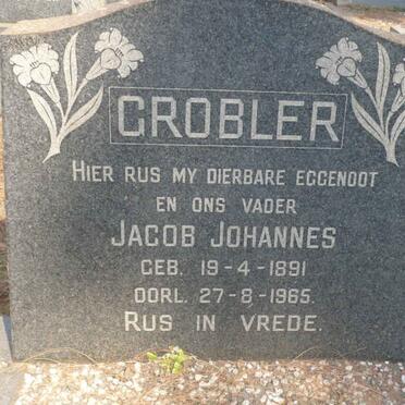 GROBLER Jacob Johannes 1891-1965