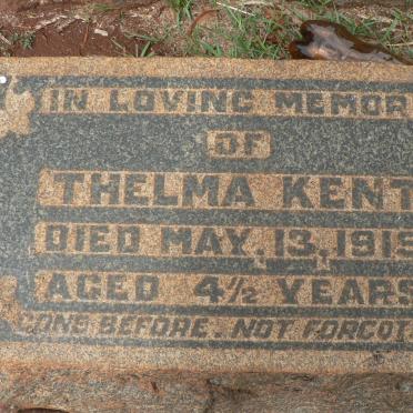 KENT Thelma -1919