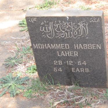 LAHER Mohammed Hassen -1954