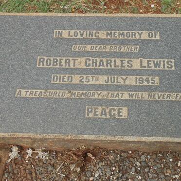 LEWIS Robert Charles -1945