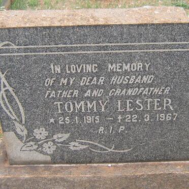 LESTER Tommy 1915-1967