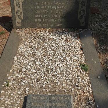 LLOYD Joseph 1922-1953 :: LLOYD Lil 1905-1989