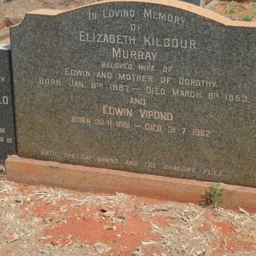 MURRAY Edwin Vipond 1881-1962 &amp; Elizabeth Kilgour 1887-1953 :: READ Frank Benfield 1917-1988 &amp; Dorothy Janet 1916-1995