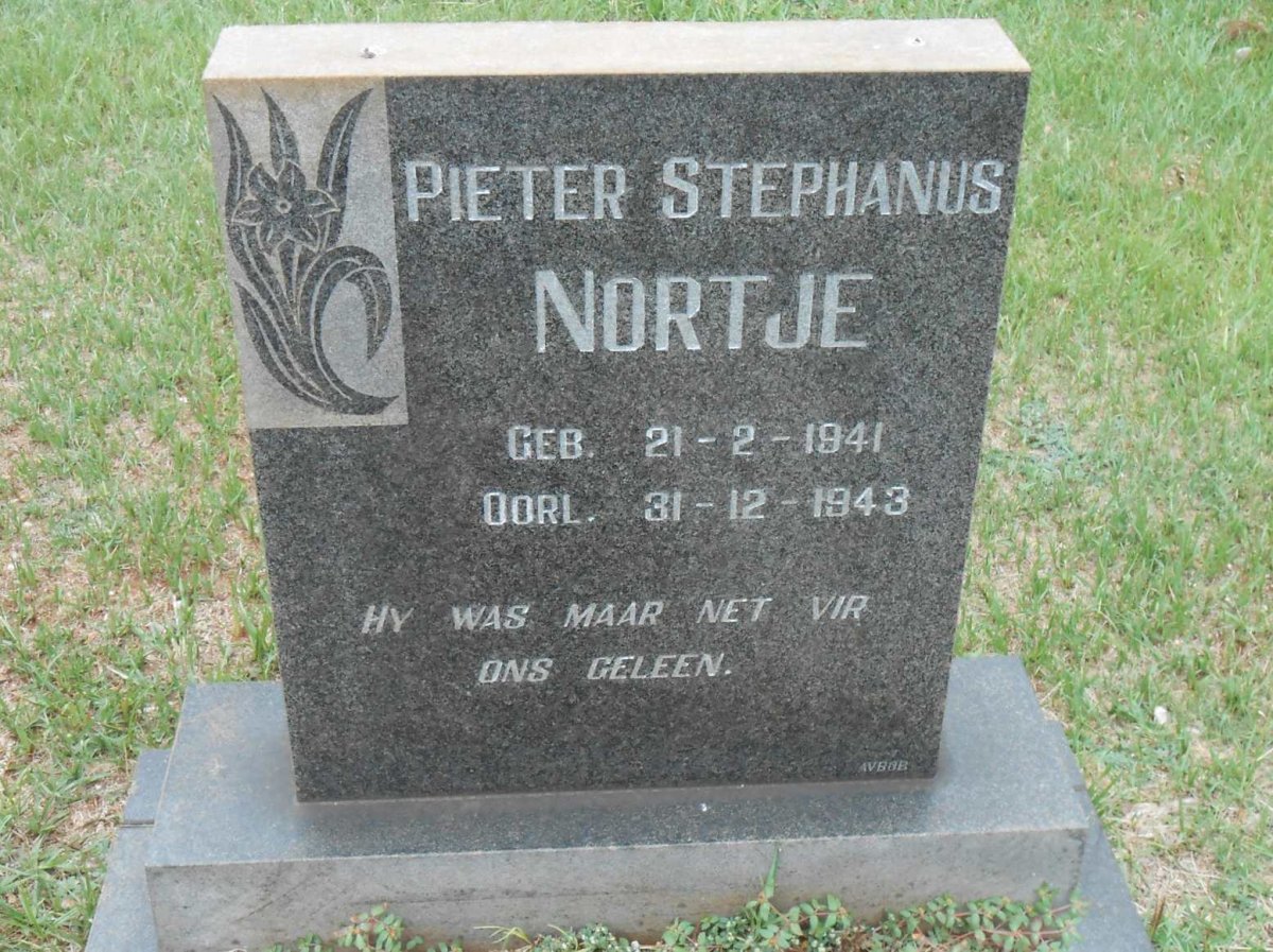 NORTJE Pieter Stephanus 1941-1943