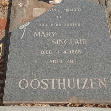 OOSTUIZEN Mary Sinclair -1958